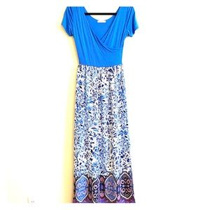 Maxi Blue Dress
